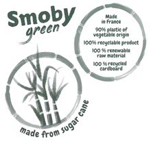 Vývoj motoriky - Didaktický košík z cukrové třtiny Bio Sugar Cane Shape Sorter Smoby 8 kostek – z kolekce Smoby Green 100% recyklovatelné od 12 měsíců_3