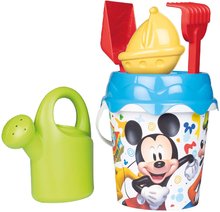 Kbelíky do písku - Kyblík set Mickey Garnished Bucket Smoby s konví 17 cm vysoký od 18 měsíců_1