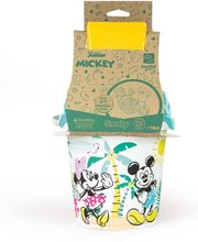 Kbelíky do písku - Kyblíček set z cukrové třtiny Mickey Bio Sugar Cane Bucket Smoby 6 dílů – z kolekce Smoby Green 100% recyklovatelný od 18 měsíců_1