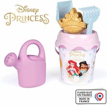 Vedra za pesek - Vedro set Disney Princess Garnished Bucket Smoby s kanglico 17 cm višina od 18 mes_0