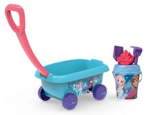 Poganjalci kompleti - Komplet poganjalec Scooter Pink Smoby z gumiranimi kolesi in tobogan Toboggan z vodo in voziček za vlečenje z vedro setom od 18 mes_2