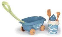 Tačke za pijesak - Kolica na povlačenje od šećerne trske Bio Sugar Cane Beach Cart Smoby s kanticom iz kolekcije Smoby Green 100% reciklirana od 18 mjes_0