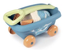 Tačke za pijesak - Kolica na povlačenje od šećerne trske Bio Sugar Cane Beach Cart Smoby s kanticom iz kolekcije Smoby Green 100% reciklirana od 18 mjes_2