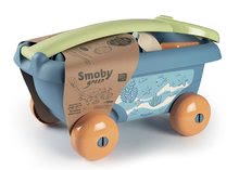 Schubkarren  - Zuckerrohr-Zugwagen Bio Sugar Cane Beach Cart Smoby mit Eimer aus der Smoby Green Kollektion 100 % recycelbar ab 18 Monaten_1