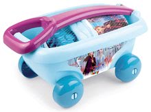 Fúriky do piesku - Detský vozík na ťahanie Frozen Smoby s vedro setom do piesku s trblietkami (vedro výška 18 cm) od 18 mes_0