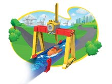 Vodní dráhy sety - Set vodní dráha Adventure Land AquaPlay dobrodružství pod vodopádem stříkací odrážedlo a kontejnerový jeřáb s loďkami_3