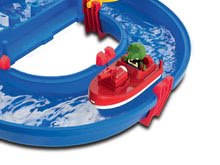Spielhäuser mit Wasserrutsche - Set Häuschen der Freunde von Smoby mit Küche und MegaBridge Wasserstraße mit Bootsdamm und 2 Segelbooten_17
