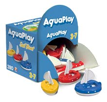 Accesorii pentru pistele de apă - Bărci cu pânze AquaPlay Regatta roşu/albastru/galben_1