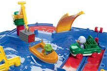 Vodne steze za otroke - Vodna steza AquaPlay AmphieBox v kovčku z žabcem Nilsem, račko Lotto in ladjico od 3 leta_1