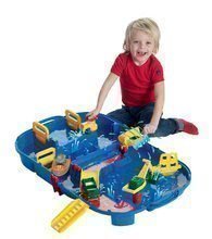 Tory wodne dla dzieci - Tor wodny Aquaplay LockBox w walizce z hipopotamem Willmą i zaporą z pompą wodną_0