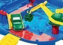 Vodne dráhy pre deti - Vodná dráha Aquaplay LockBox v kufríku s hrošíkom Willmou a priehradou s vodnou pumpou_2