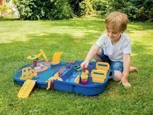 Vodne dráhy pre deti - Vodná dráha Aquaplay LockBox v kufríku s hrošíkom Willmou a priehradou s vodnou pumpou_3