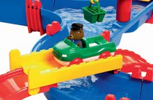 Spielhäuser mit Wasserrutsche - Set Häuschen der Freunde von Smoby mit Küche und MegaBridge Wasserstraße mit Bootsdamm und 2 Segelbooten_14