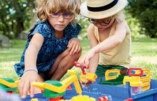 Spielhäuser mit Wasserrutsche - Set Häuschen der Freunde von Smoby mit Küche und MegaBridge Wasserstraße mit Bootsdamm und 2 Segelbooten_21