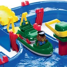 Spielhäuser mit Wasserrutsche - Set Häuschen der Freunde von Smoby mit Küche und MegaBridge Wasserstraße mit Bootsdamm und 2 Segelbooten_1