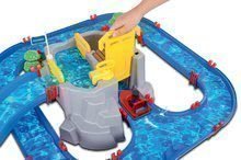 Piste de apă pentru copii - Pistă de apă Mountain Lake AquaPlay cu bârlog, cu tobogan, cu baraj şi cu 2 figurine de la 3 ani_0