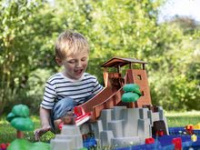 Wasserstraßen für Kinder - Wasserbahn Adventure Land AquaPlay Abenteuer unter einem Wasserfall und in einem Bergturm sowie mit der Wasserkanone auf der Insel_1