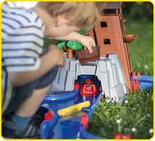 Wasserstraßen für Kinder - Wasserbahn Adventure Land AquaPlay Abenteuer unter einem Wasserfall und in einem Bergturm sowie mit der Wasserkanone auf der Insel_2