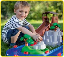 Vodne dráhy pre deti - Set vodná dráha Adventure Land AquaPlay dobrodružstvo pod vodopádom a ContainerPort so žeriavom a náhradnými dielmi_12