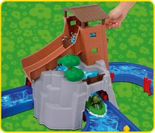 Vízi pályák gyerekeknek - Vízi pálya Adventure Land AquaPlay kalandok a vízesés alatt a hegyi toronyban és vízágyúval a szigeten_10