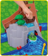 Vodne dráhy pre deti - Set vodná dráha Adventure Land AquaPlay dobrodružstvo pod vodopádom a ContainerPort so žeriavom a náhradnými dielmi_19