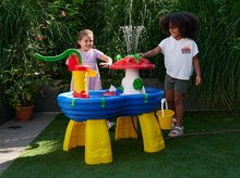 Wasserstraßen für Kinder - Wasserstraße Tisch Amphie World Waterway AquaPlay mit Wasserpilz und Wasserpumpe mit Booten und Figuren mit Zubehör_0