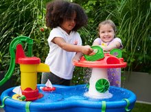 Circuits à eau pour enfants - Tableau de voie d'eau Amphie World Waterway AquaPlay avec des champignons d'eau et une pompe à eau avec des bateaux et des figurines et des accessoires_4