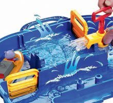 Case per bambini con piste acquatiche - Set casetta Friends Smoby con aiuola davanti e pista acquatica Aquaplay con nave portacontainer_29