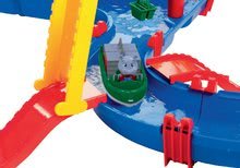 Wasserstraßen für Kinder - Wasserbahn Amphie World AquaPlay mit Damm, Pumpe und Brücken_3