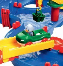 Spielhäuser mit Wasserrutsche - Set Häuschen Pretty Blue Smoby mit Sommerküche und Wasserstraße Amphie World mit Wasserdamm und 2 Booten ab 24 Monaten_5