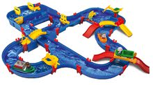 Wasserstraßen für Kinder - Wasserbahn Amphie World AquaPlay mit Damm, Pumpe und Brücken_3