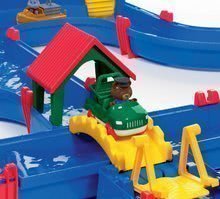 Vodní dráhy pro děti - Vodní dráha AquaPlay Aquaplay 'n Go v kufříku s přehradou, pumpou a 4 figurkami_3