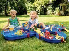 Wasserstraßen für Kinder - Wasserbahn Aquaplay Aquaplay 'n Go im Aktenkoffer mit Damm, Pumpe und 4 Figuren_4