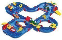 Tory wodne dla dzieci - Tor wodny Aquaplay Aquaplay 'n Go w walizce z zaporą, pompą i 4 figurkami_16