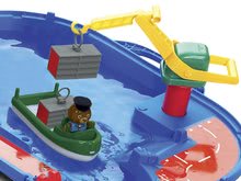Vodne steze za otroke - Vodna steza AquaPlay Gigaset ekstra velika z 11 ladjicami in 8 figuricami jezom žerjavom in ogromno razburljivimi kanali_12
