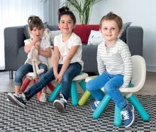 Dětský záhradní nábytek - Set stůl KidTable White Smoby šedokrémový výška 45 cm se třemi židlemi s anti UV filtrem_21