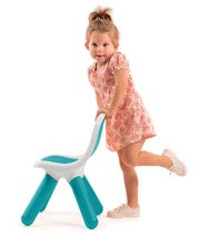 Tabule a lavice sety - Set školská magnetická tabuľa Smoby modrá a stolička KidChair s UV filtrom výška 27 cm_3