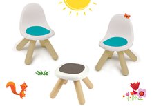 Set židlí KidChair Smoby se stolkem (UV filtr) šedý od 18 měsíců