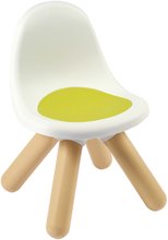 Dětský záhradní nábytek sety - Set 3 židlí KidChair Smoby a 2 stolků (UV filtr) zelená modrá a šedá od 18 měsíců_2
