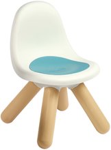 Detský záhradný nábytok sety - Set 3 stoličiek KidChair Smoby a 2 stolíkov (UV filter) zelená modrá a šedá od 18 mes_3