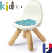 Detský záhradný nábytok - Stolička pre deti Kid Furniture Chair Blue Smoby modrá s UV filtrom 50 kg nosnosť výška sedadla 27 cm od 18 mes_1