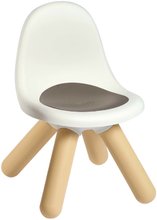 Kerti gyerekbútor - Kisszék gyerekekneki Kid Furniture Chair Grey Smoby szürke UV szűrő 50 kg teherbírás ülőrész magassága 27 cm 18 hó_2