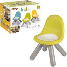 Kerti gyerekbútor - Kisszék gyerekeknek Kid Chair Green Smoby zöld UV szűrővel 50 kg teherbírással 27 cm magassággal 18 hó-tól_1