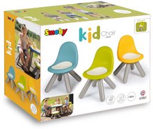 Dětský záhradní nábytek - Židle pro děti Kid Chair Green Smoby zelená s UV filtrem s nosností 50 kg výška sedáku 27 cm od 18 měsíců_2