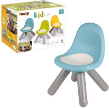 Otroško vrtno pohištvo - Miza za otroke s modro in rumeno stolico Kid Table Smoby modri višina 45 cm s anti UV filtrom_4
