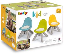 Kerti gyerekbútor - Kisszék gyerekeknek Kid Chair Yellow Smoby sárga UV szűrővel 50 kg teherbírással 27 cm magassággal 18 hó-tól_0