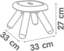 Šmykľavky sety - Set šmykľavka Toboggan Super Megagliss 2v1 Smoby dĺžka 3,75/1,5 m a Piknik stolík s dvoma stoličkami KidChair od 24 mes_18