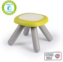 Otroško vrtno pohištvo - Miza za otroke s rumeno stolčko in zeleno taburetko Kid Table Smoby modri višina 45 cm s anti UV filtrom_2