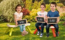 Dětský záhradní nábytek - Lavice pro děti KidBench Smoby zelená s UV filtrem od 18 měsíců_1