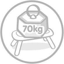 Detský záhradný nábytok - Lavica pre deti Kid Furniture Bench Blue Smoby modrá s UV filtrom 70 kg nosnosť výška 27 cm od 18 mes_2